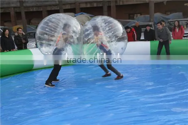 Exciting inflatable bumper ball for adults