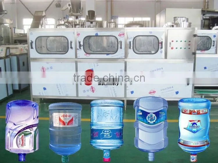 2016 exports to Chile drinking water 5 gallon semi-automatic de-capper/filling machine