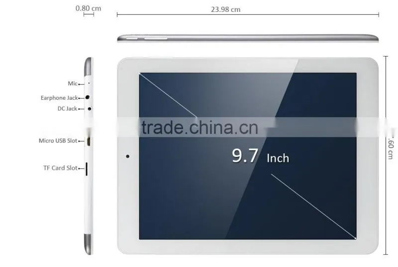 Teclast X98 Plus II 9.7 inch Win 10 + Android 5.1 Intel Cherry Trail Z8300 64bit Quad Core 1.44GHz 4GB RAM 64GB ROM IPS