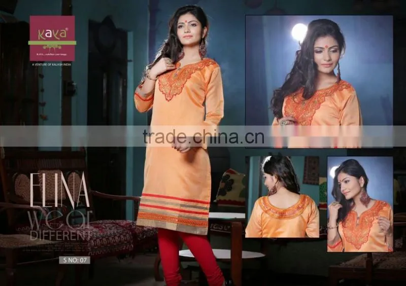 Designer Printed Kaya Kurtis