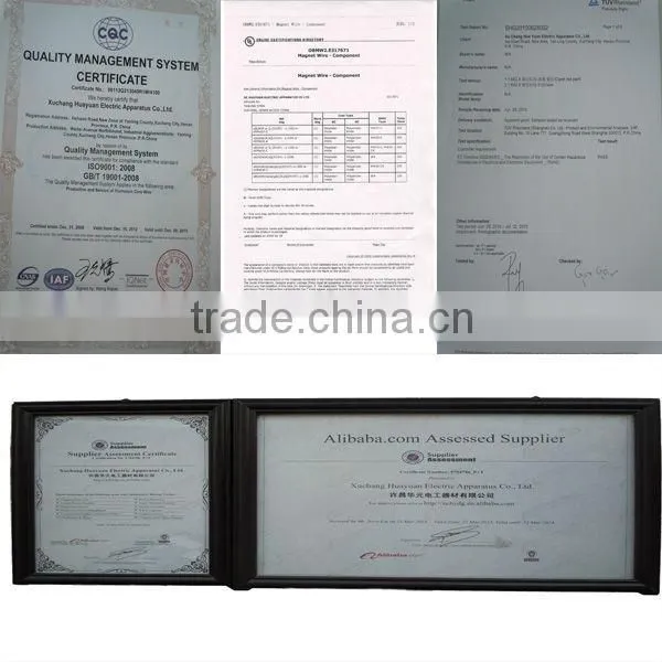 UL international standards flat paper covered enameled wire used in air-conditioner