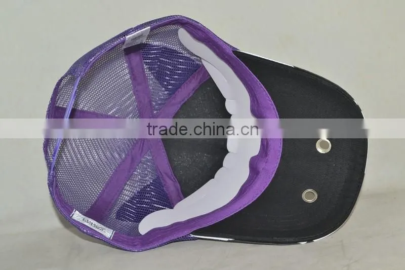 Guangzhou hat factory professional custom 100% cotton cute cartoon hippo shape trucker cap