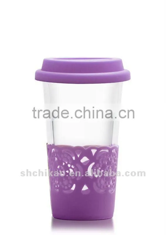 Hot Selling Cheap Heat-resistant Clear Glass Mug Coffee With Handle