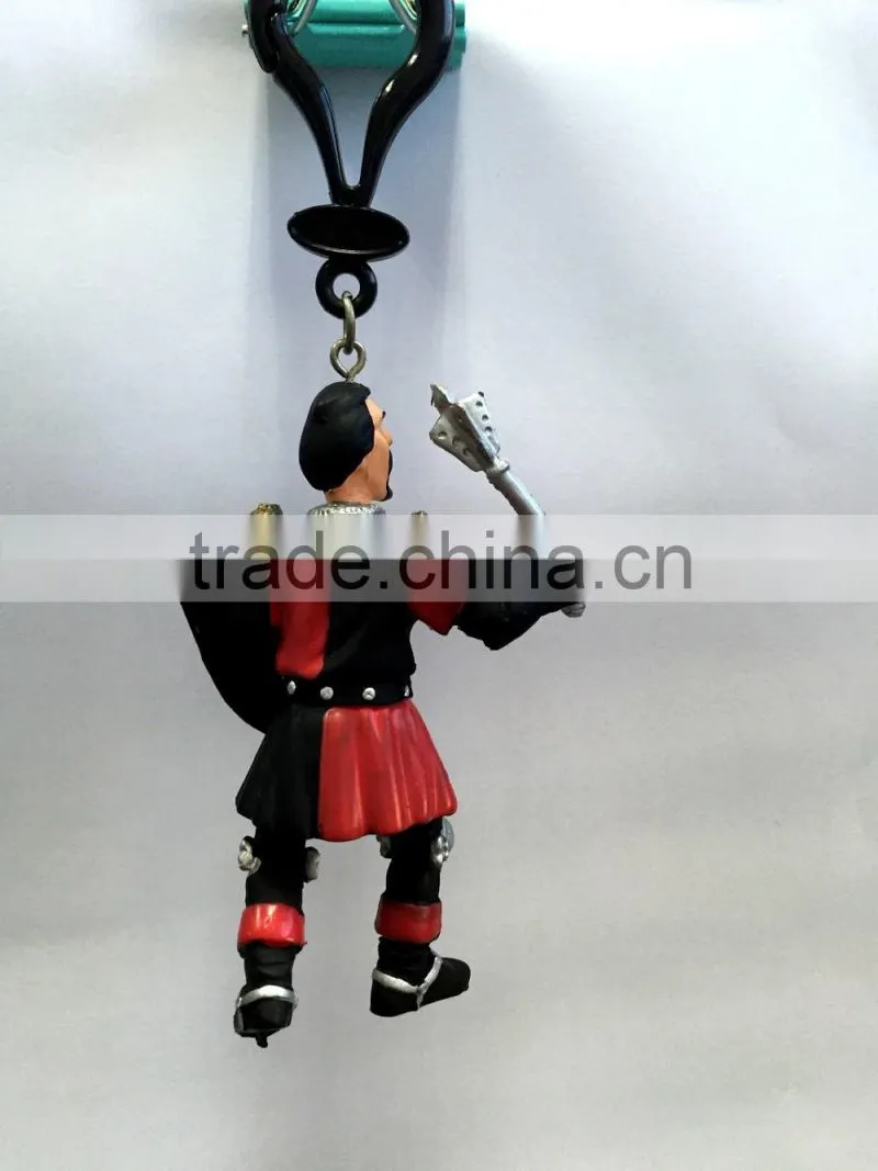 Mini Solider Vinyl Gift Toys,Plastic Custom Key Chain Toys
