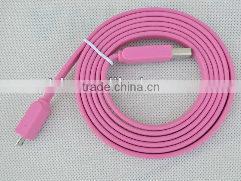 Newest mirco usb cable flat usb v2.0 micro usb cable