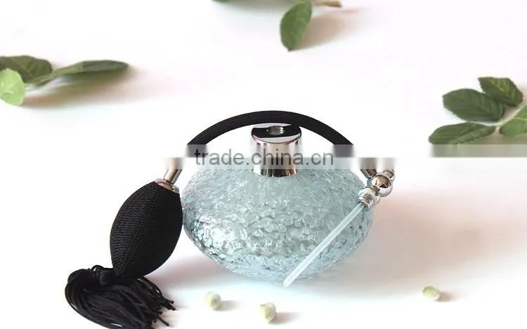 130ml High-grade unique design air bag spray glass perfume bottle
