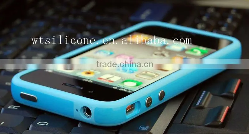 Pretty and colorful bumper case for iphone 4 4S