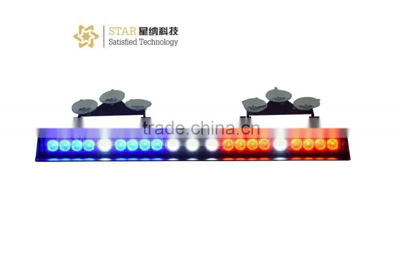 21 PCS led alarming visor lightbar XN-4B505
