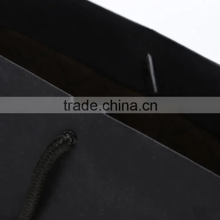 Cheap custom made logo paper bag shopping bags clothing packaging