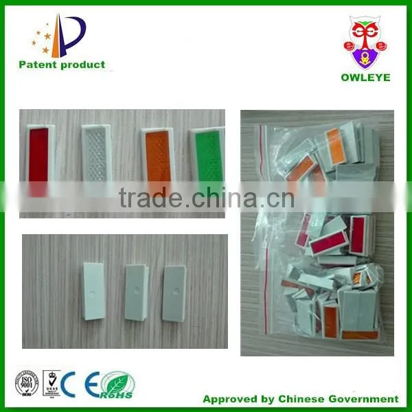 cat eye reflective roadside delineator/Line Type Guardrail Delineator Reflector