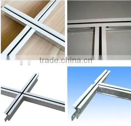 Hot sell good price ceilings/metal ceiling rail /fasle ceiling for ceiling system.