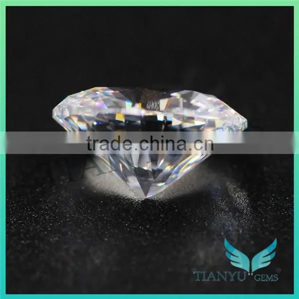 wholesale Artificial CZ Gemstone Oval 10x12mm Pink Cubic Zirconia Gemstone