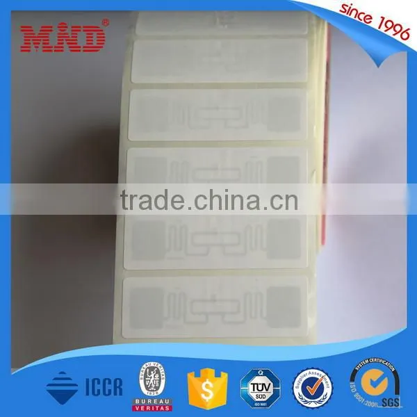 MDIY56 Customized passive UHF rfid sticker/label with Alien H3 chip