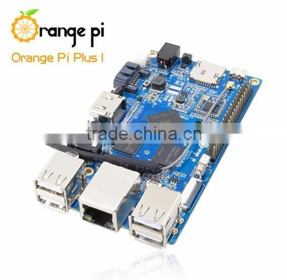 Orange Pi Plus SET4: Orange Pi Plus + Power Supply for Orange Pi Support Ubuntu Debian Beyond Raspberry