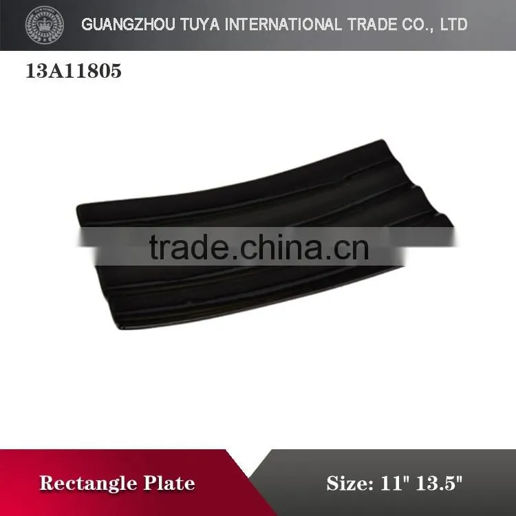 Wholesale have different color glazed ceramic plate