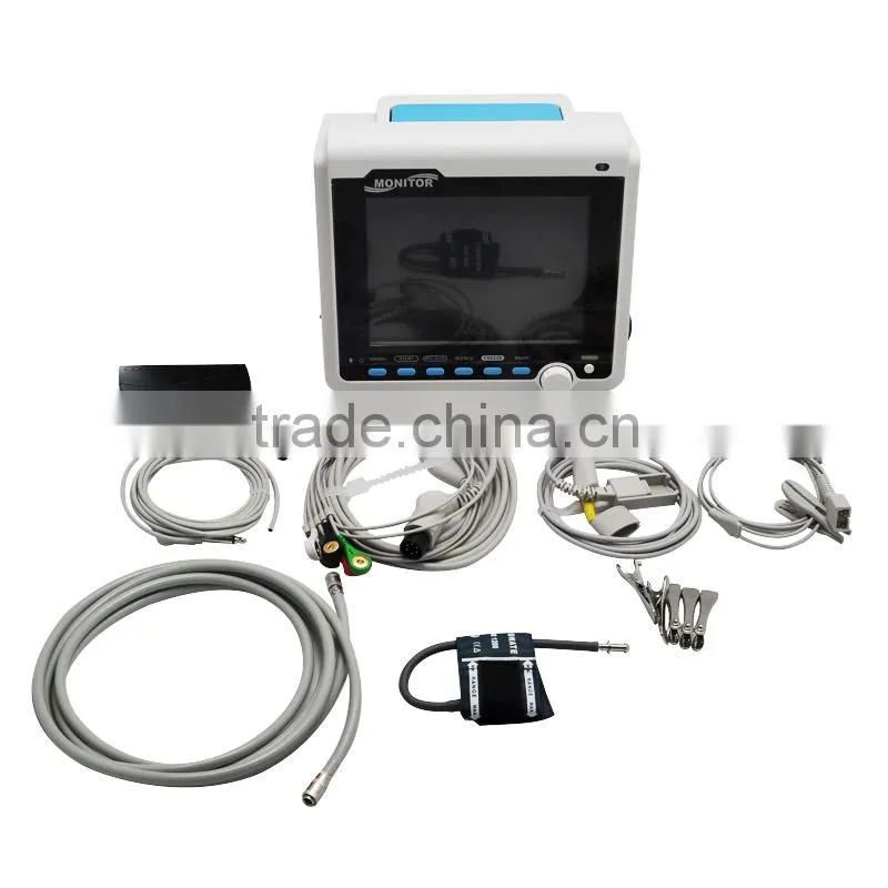 Cheap Vet Multiparameter blood pressure Veterinary Patient Monitor