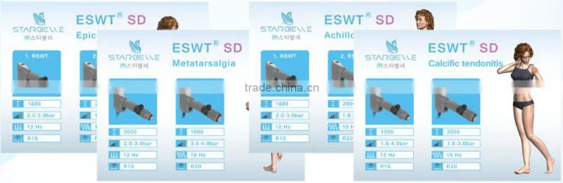 ESWT Shock Wave Therapy For Cellulite Treatment Devices - ESWT SD