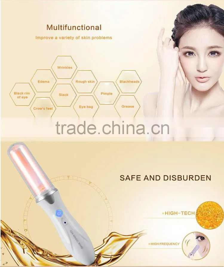 Useful devices handy cool facial massager ionic skin cooling device