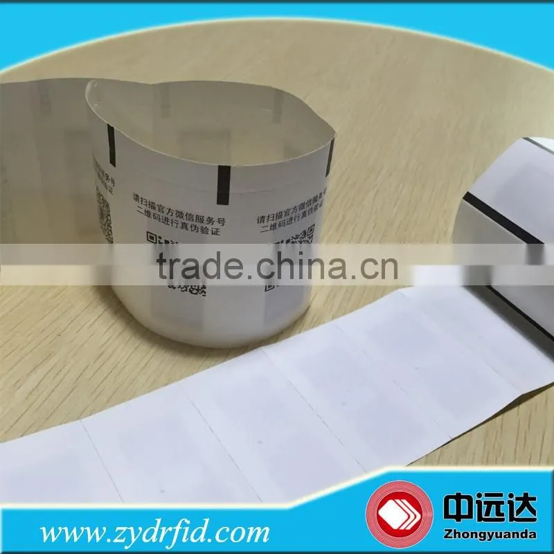 Custom printed hang tag clothing rfid paper card