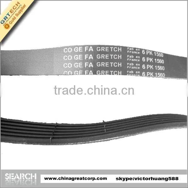 6PK1560 V-ribbed belt for Peugeot