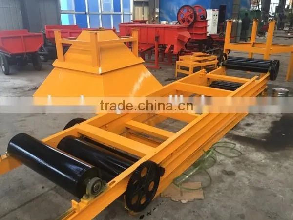 2YK1235 diesel engine vibrating screen with hopper