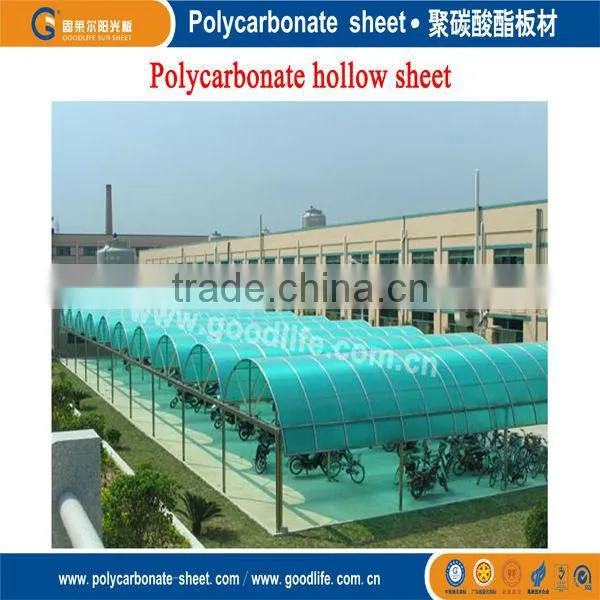 Polycarbonate Sheet bending for stadium roof