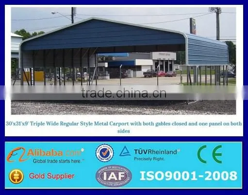 Make as required standard steel structure garage