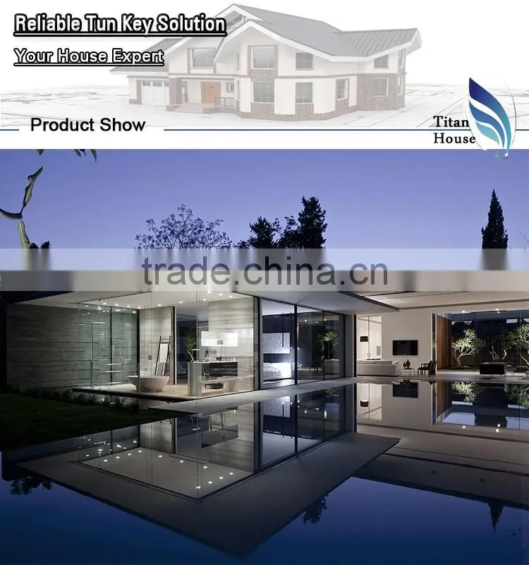 Light Steel Glass Australia Prefabricated House