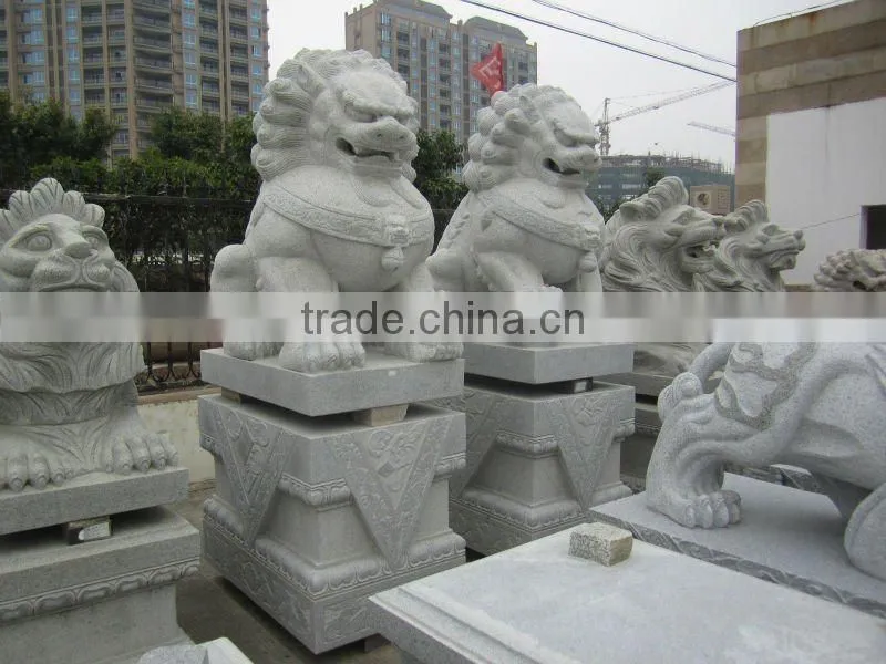 lion stone sculpture