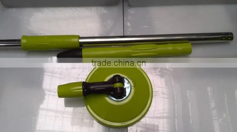 360 degree super easy spin magic mop with two wheels