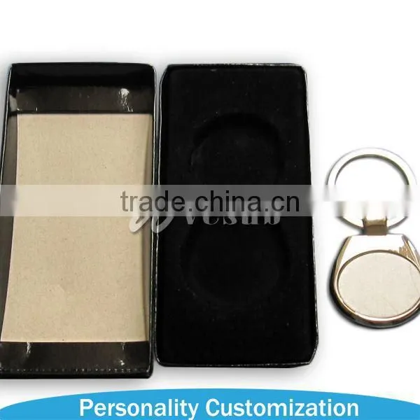 2015 best sale Sublimation promotional gift keychain/zinc alloy keychain/mental keychain