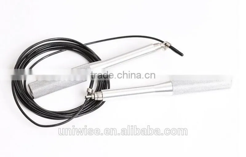 Speed Jump rope UIC-JR12, ball bearing Metal handle, Stainless steel wire !