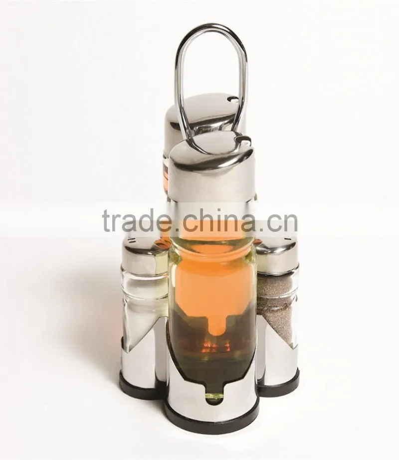 Oil and Vinegar /Salt and Pepper Spice Jar Set
