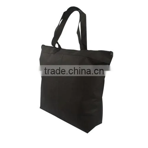 Promotional eco friendly natural handled non woven bag,shopping bag,tote bag