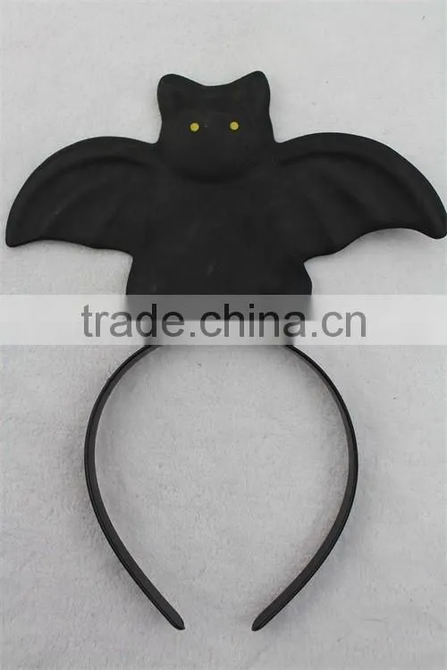 scary huge bat hairband eva bat halloween headband