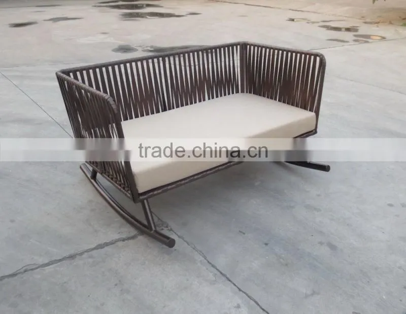 Relax rattan Rocking Lounger Set