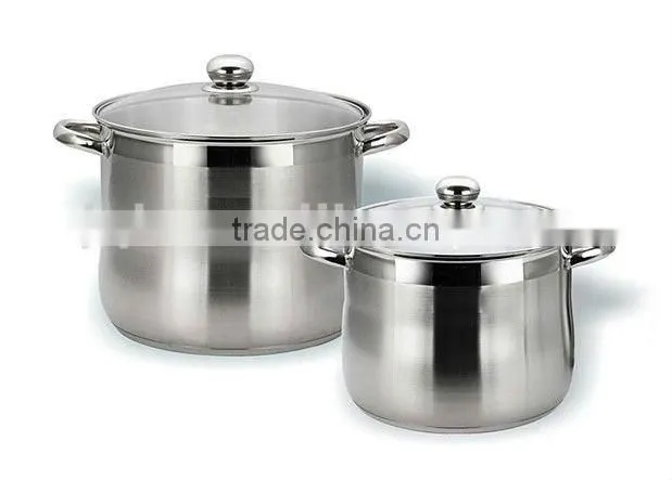 stainless steel cooking pot set