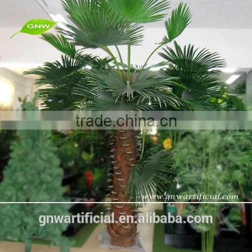 APM039 GNW Artificial Types of Palm Trees UV Leaves, Indoor Palm Tree