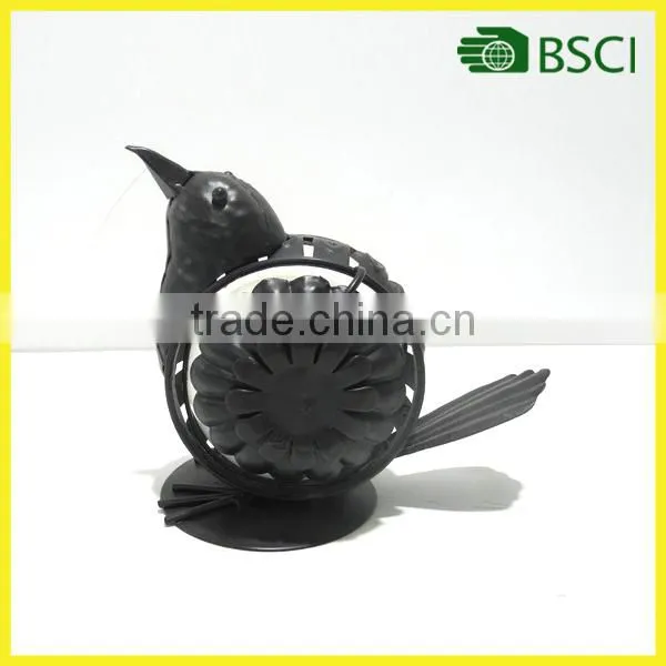 YS15098 Metal garden decoration bird solar light parts