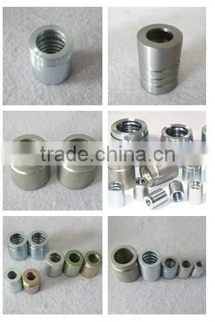 NPT JIC SAE BSP METRIC Carbon steel Hydraulic connector fitting