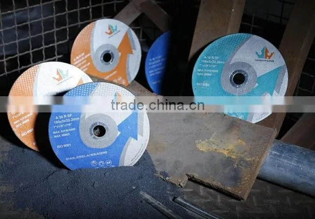 12''Flat Resin Bonded Reinforced Cutting Wheel for Metal