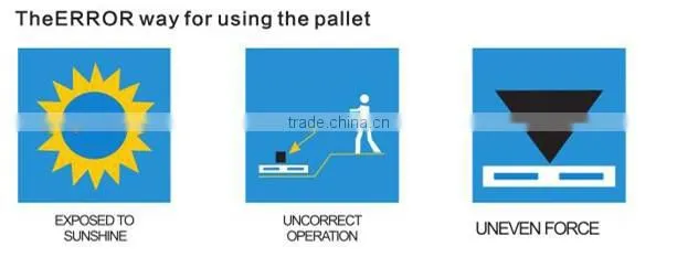 double faced welding heavy duty Plastic Pallet