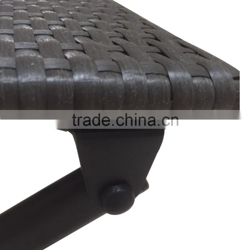 Customized rattan table and chair for drinking for hot sale