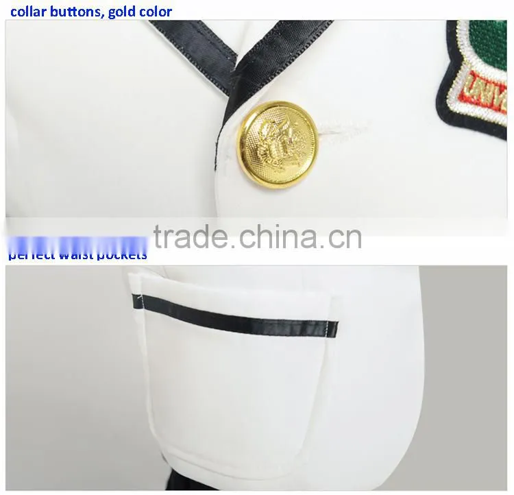 Formal Polyester Boys Kids White Dress Suit