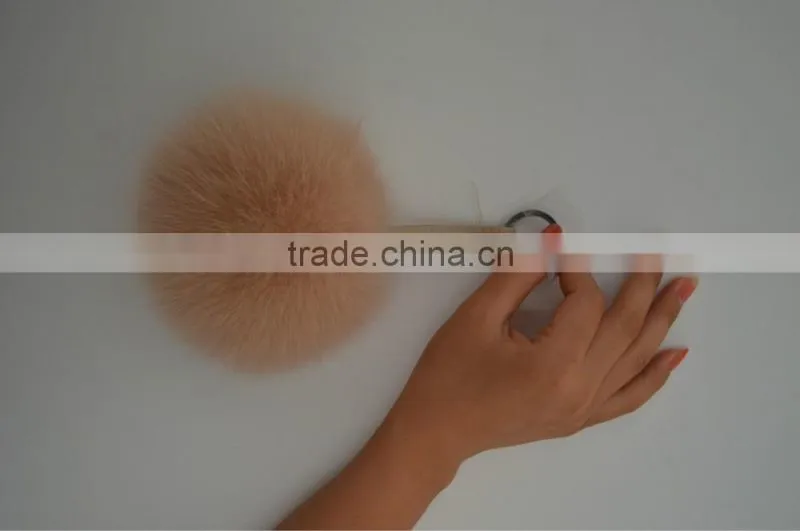 New design Rabbit Faux Fur Doll Hare Bunny Keychain Holder Keyring Women Bag Pendant Giftt15cm and 19cm Fmq-45
