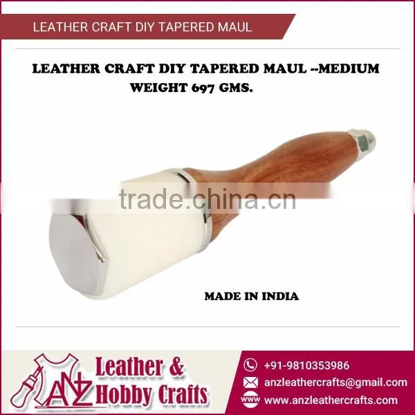 Long Service Life Medium Size Leather Craft Tapered Maul