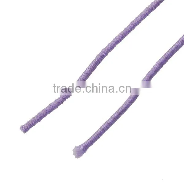 Threads and Cords Mauve 1mm Terylene Jewelry Elastic Band