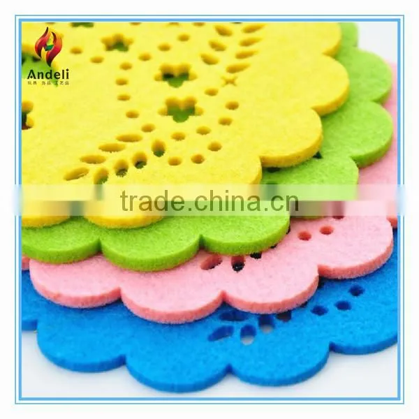 custom kitchen accessory heat protection dinner table plate mat