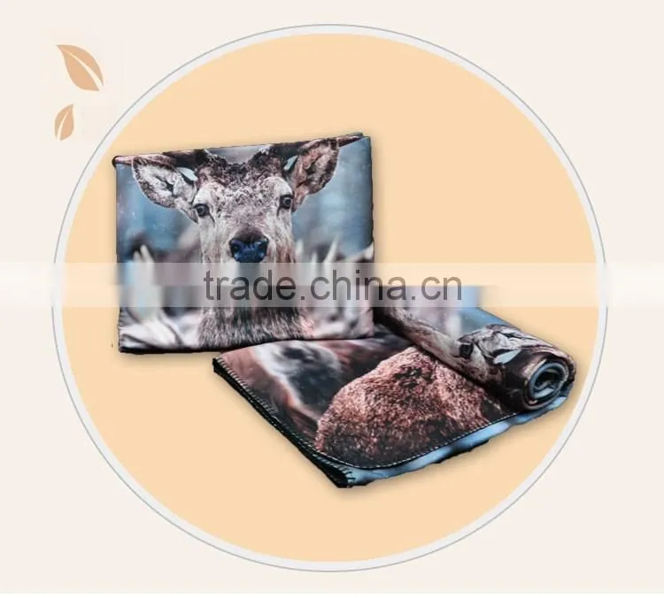 Promotional Gift Wholesale Custom Digital Print Blanket