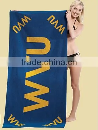 wholesale high water absorbency heated transfer printing bath towel